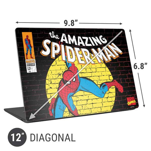 Marvel Classic Comics Amazing Spider-Man 70 Universal Laptop 12in (9.8 x 6.8in) Skin